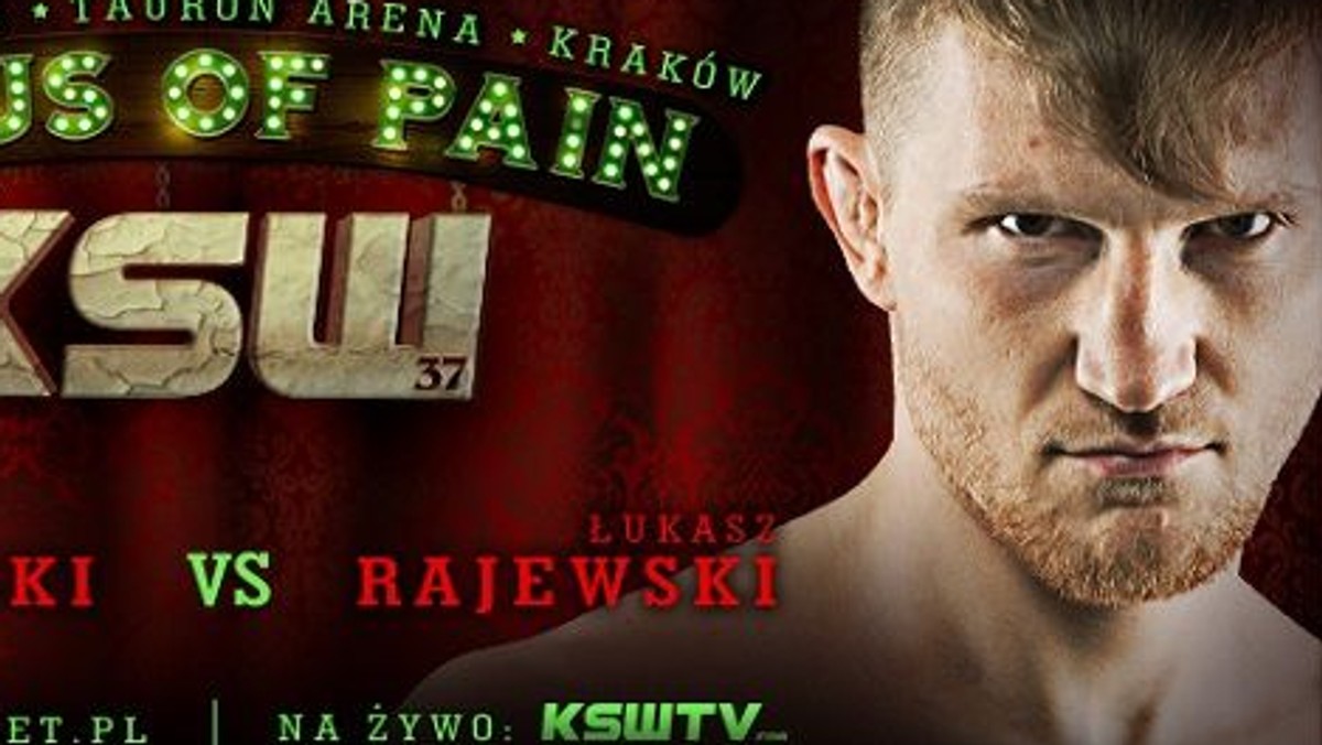 Łukasz „Raju” Rajewski (6-2, 5 KO) powróci na KSW 37: Circus of Pain do okrągłej klatki, by zmierzyć się w wadze piórkowej z Filipem Wolańskim (9-2, 3 KO, 2 Sub), 3 grudnia w krakowskiej Tauron Arenie.