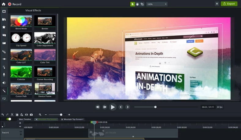 Camtasia Studio