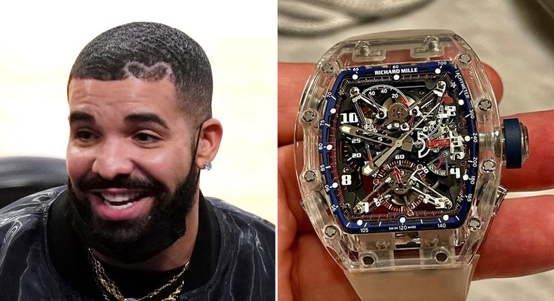 Drake spends over Sh500 million on rare watch