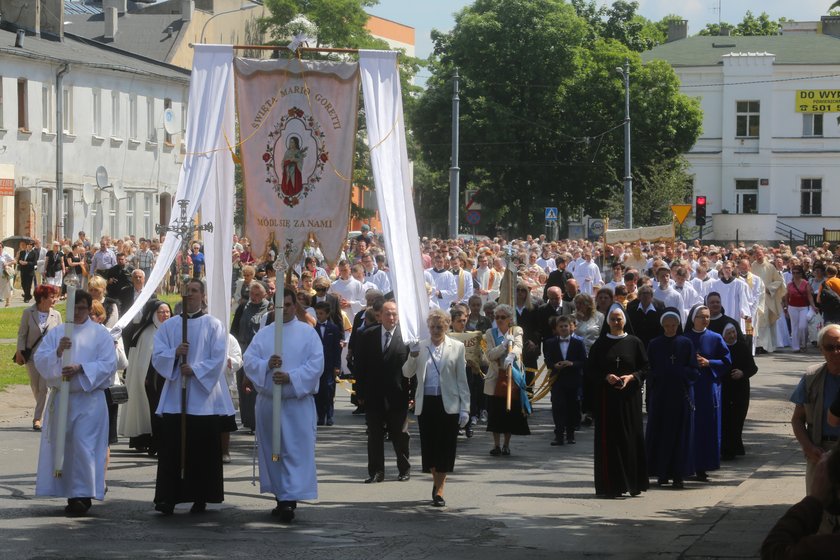 Obchody Bożego Ciała w Łodzi. Liczne procesje na ulicach