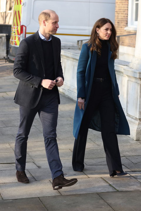 Kate Middleton i książę William w Foundling Museum w Londynie