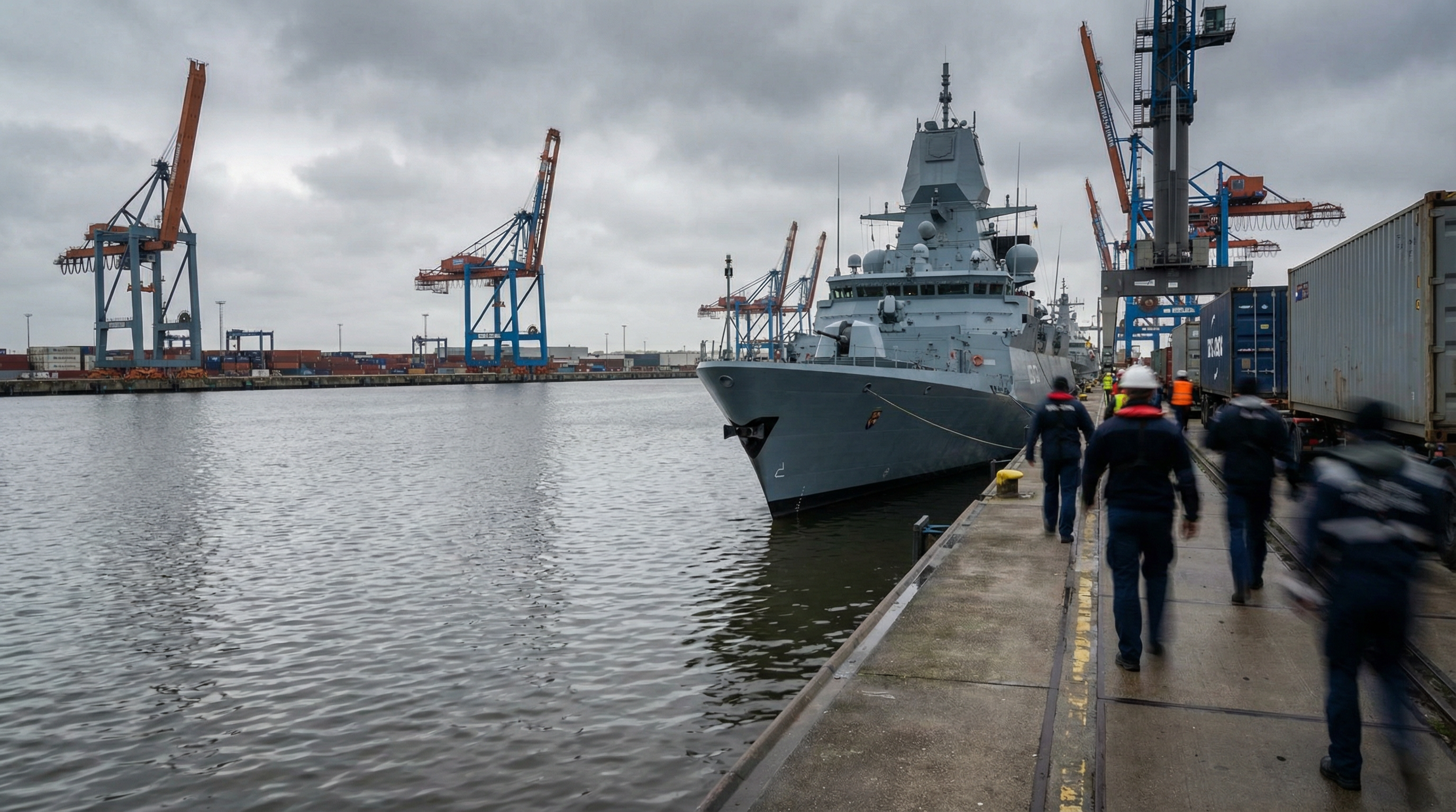 Über 20 Kilo Strahlkies im Motorblock: Marine-Sabotage in Hamburg – zwei Verhaftungen