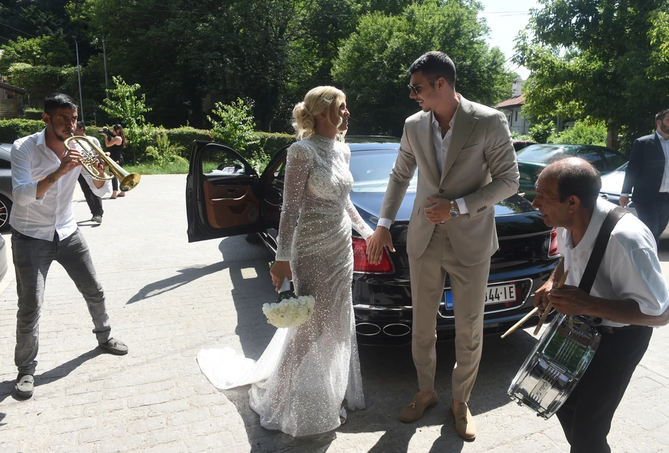 Venčanje, Anđela Manitašević i Nemanja Branković