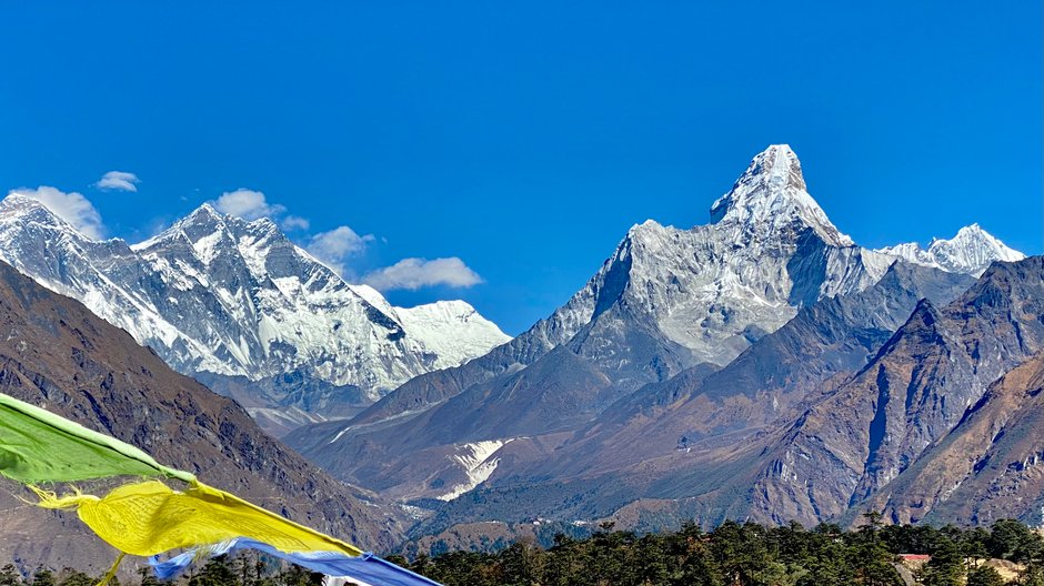 Ama Dablam. Himalaje Nepalu