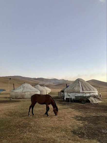 Kirgiskie jurty