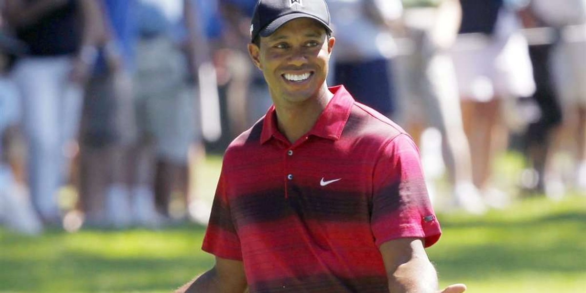 Tiger Woods pokochał starszą panią