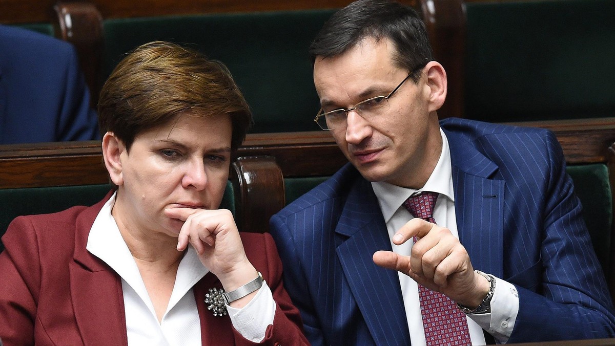 Beata Szydło, Mateusz Morawiecki