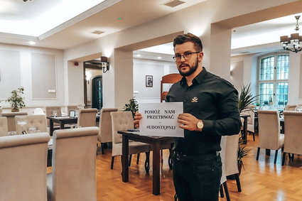 Otworzył restaurację w czasie lockdownu. Sąd uchylił karę 30 tys. zł