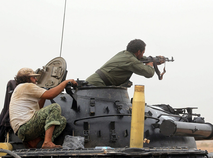Dramatyczne walki w Libii