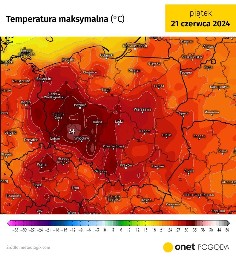 Najgorętszym dniem nowego tygodnia ma być piątek