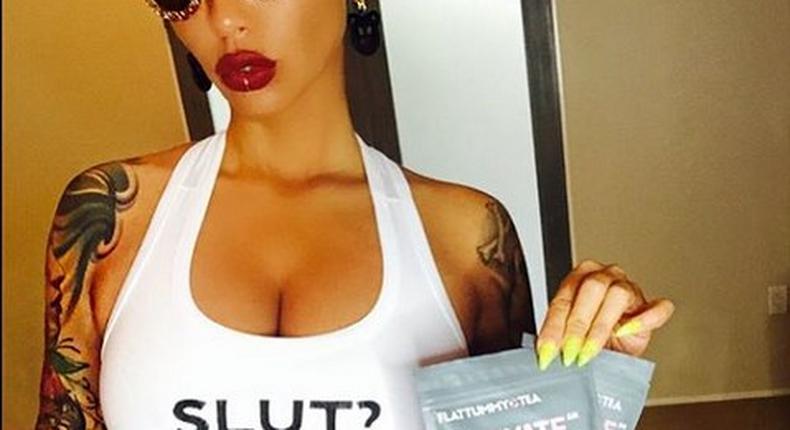 Model, Amber Rose calls out female artistes for charging $40, 000 to perform at her Slut Walk