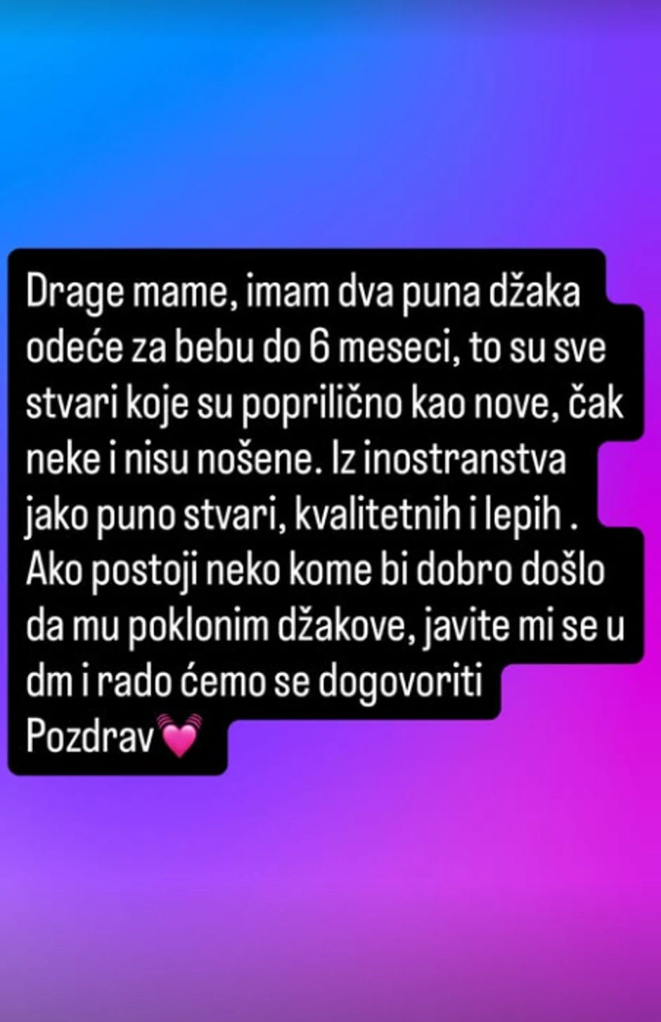 Oglasila se Luna Đogani