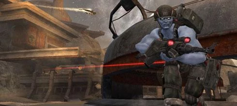 Screen z gry "Rogue Trooper"