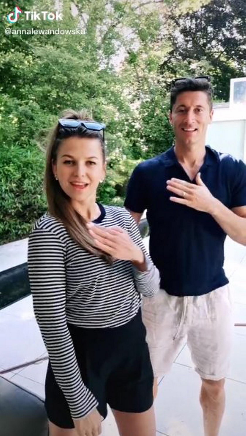 Anna i Robert Lewandowscy 