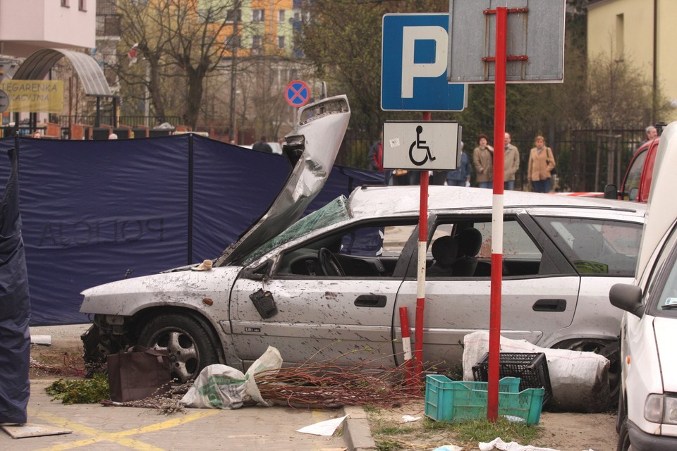 WARSZAWA WYPADEK BAZAR