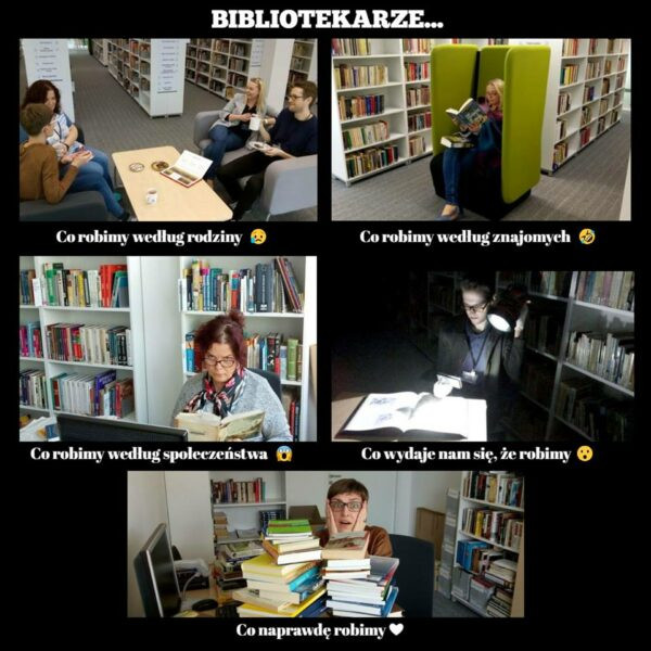 Najlepsze memy o bibliotece. To samo życie
