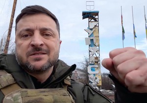 Volodimir Zelenski u Kupjansku