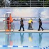 Policija na bazenu
