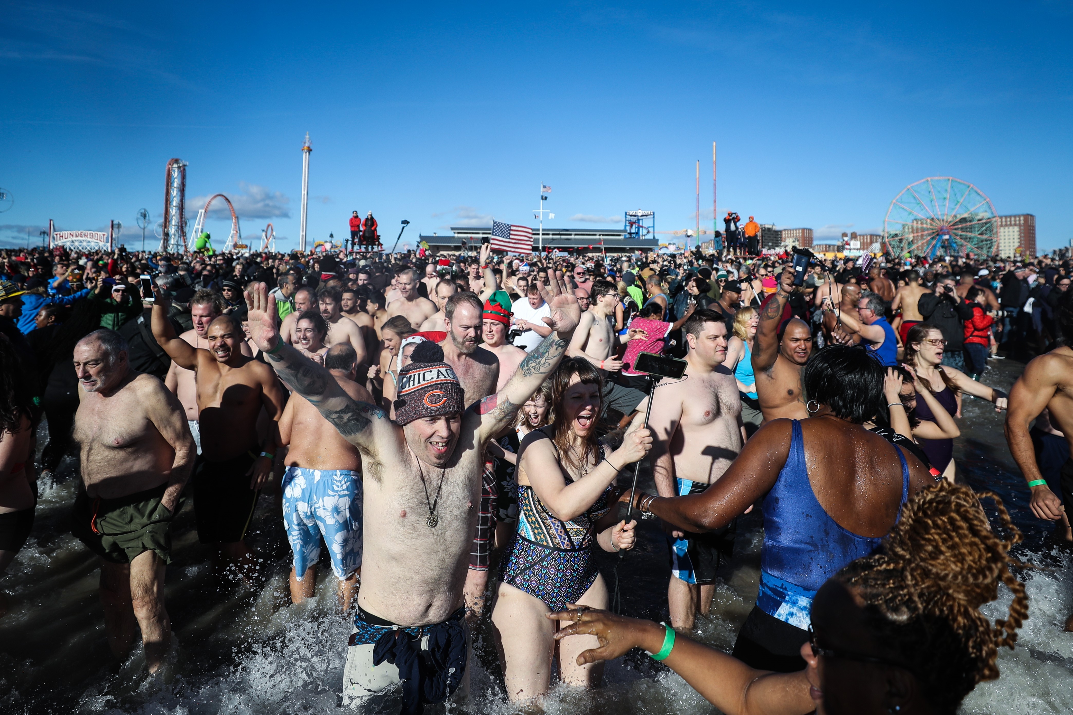 Photos That Show How Brutal The Coney Island Polar Bear Plunge