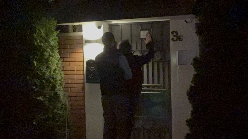 Mikica Gačić sa sinom stigao na Bežanijsku kosu