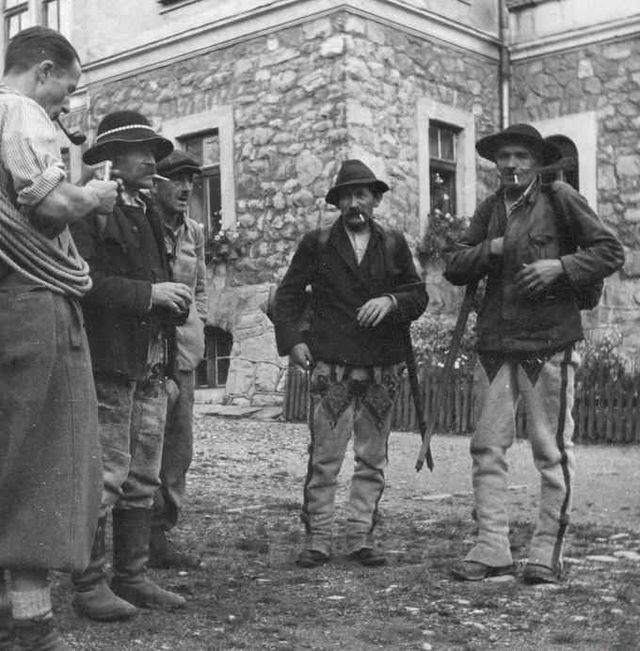 Ratownicy TOPR, październik 1942 r.