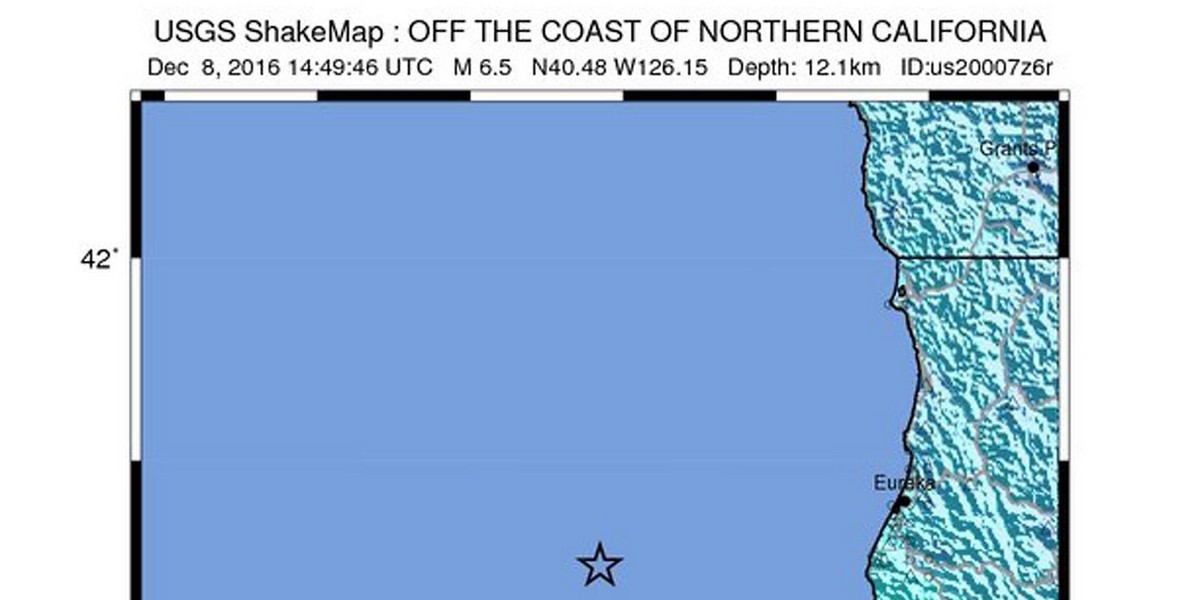 Trzęsienie ziemi w Kaliforni