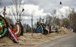Rosjanie zabili mieszkańca Buczy, bo nazywał się Nawalny