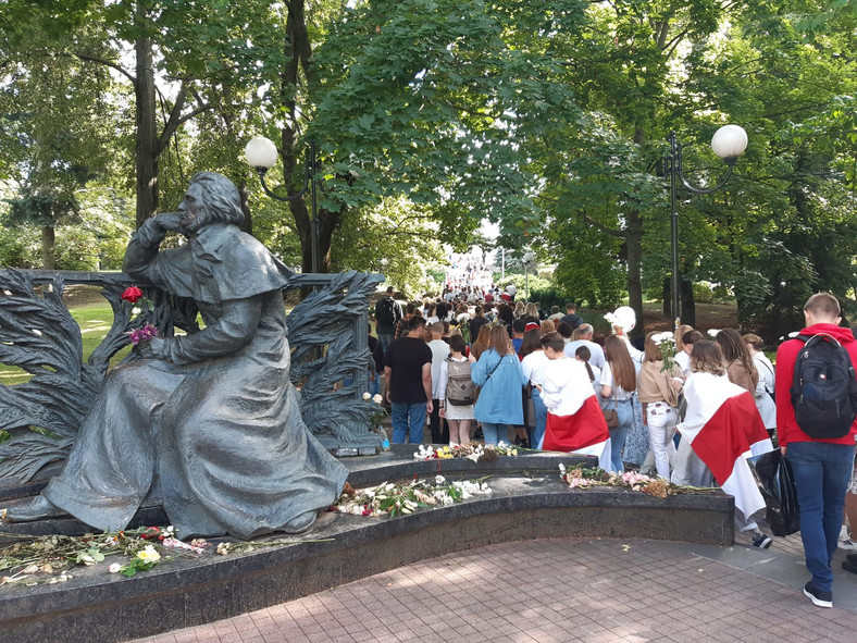 Pomnik Adama Mickiewicza w Mińsku
