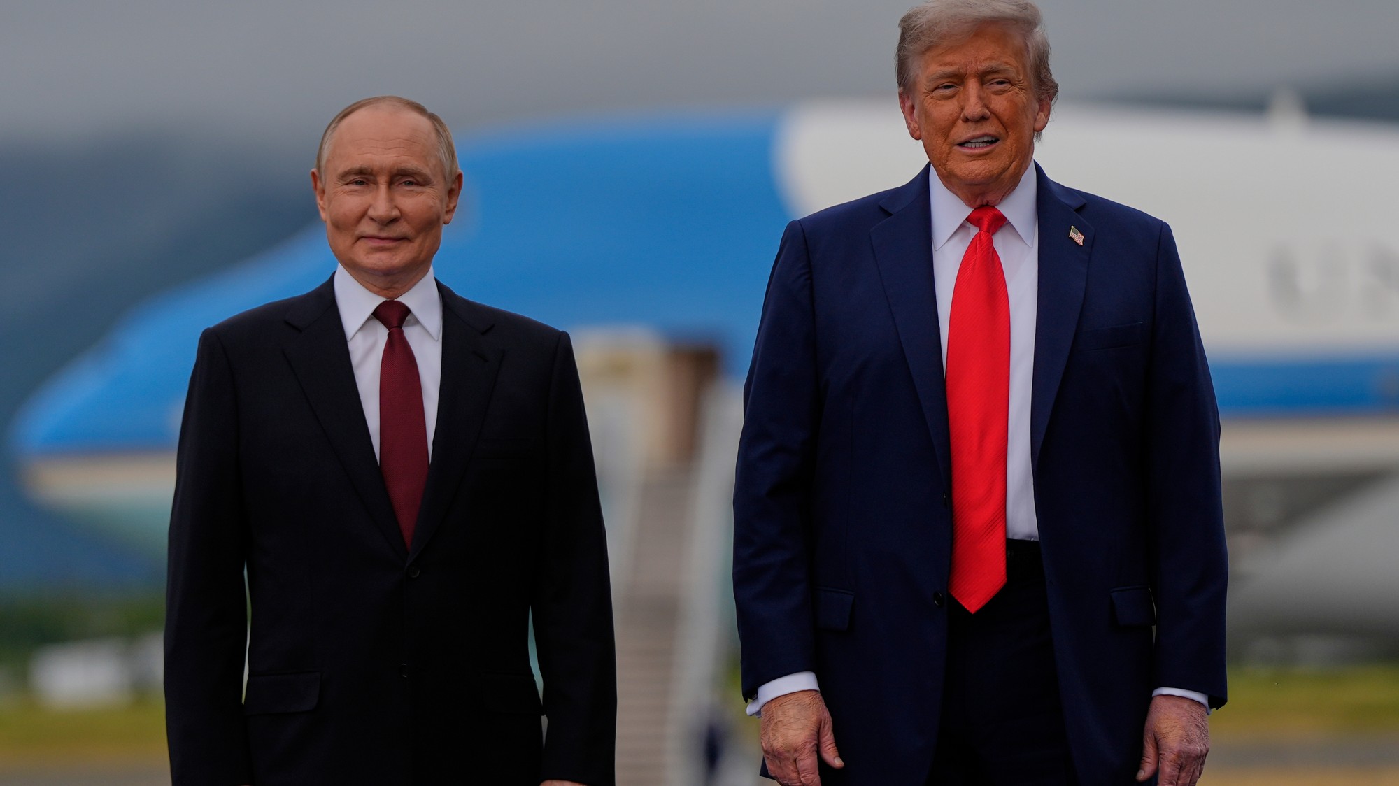 Vladimir Putin a Donald Trump.