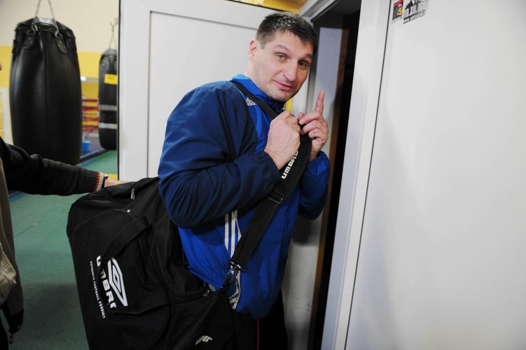 Tak Andrzej Gołota szykuje się na Przemysława Saletę