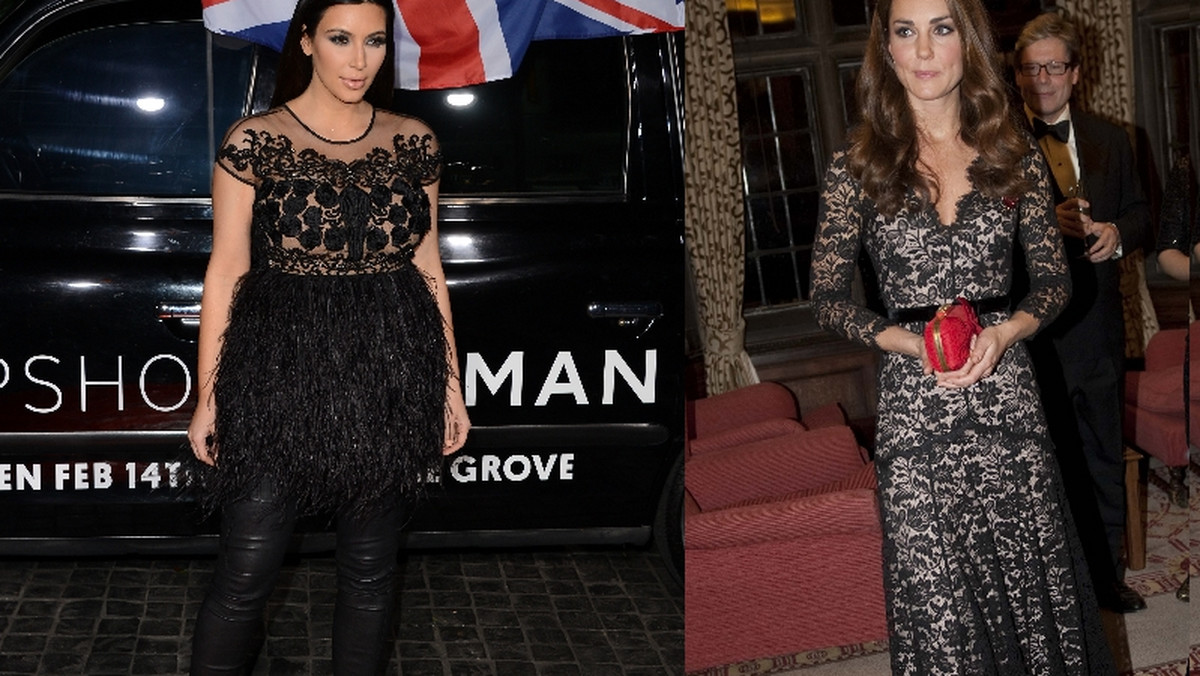 Kim Kardashian i Kate Middleton