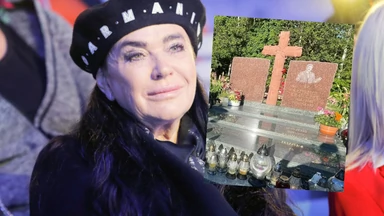 Ewa Krawczyk wydała oświadczenie. Ludzie okradają grób Krzysztofa Krawczyka