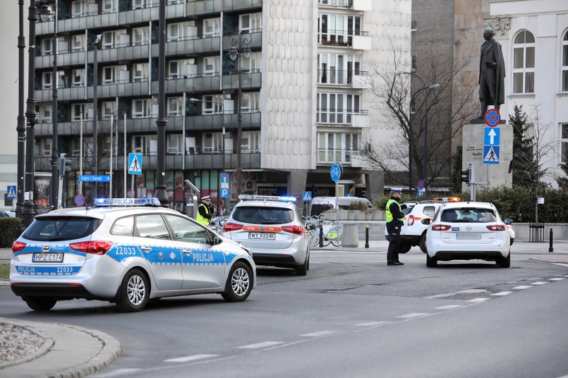 Protest przedsiębiorców w Warszawie