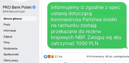 Uwaga! Tak oszuści chcą zarobić na koronawirusie