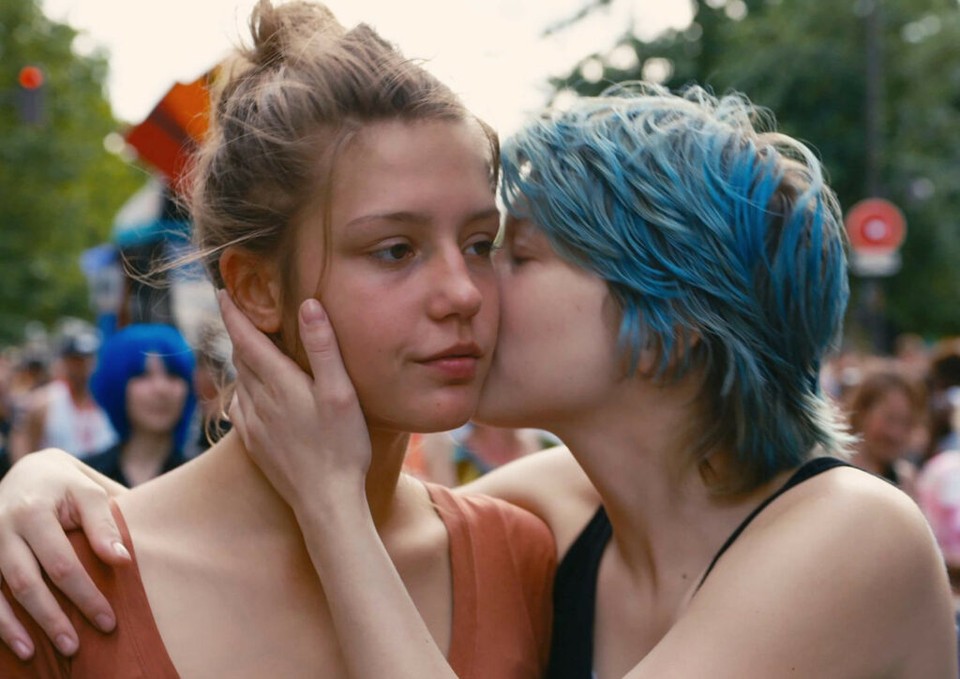 Léa Seydoux i  Adèle Exarchopoulos w filmie "Życie Adeli" (2013)