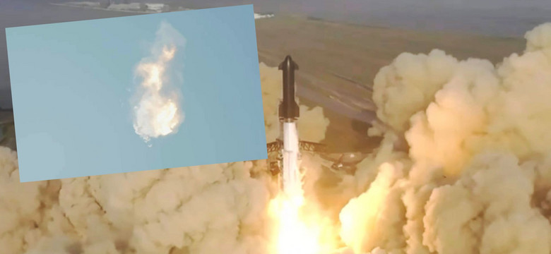 Rakieta Starship eksplodowała podczas testu. SpaceX mówi o "sukcesie" [NAGRANIE]