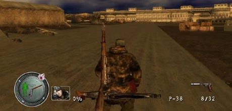 Screen z gry "Sniper Elite"