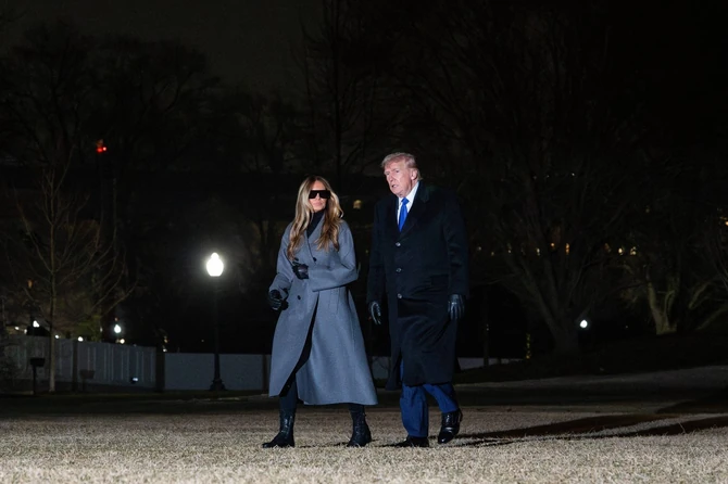 Melanija i Donald Tramp