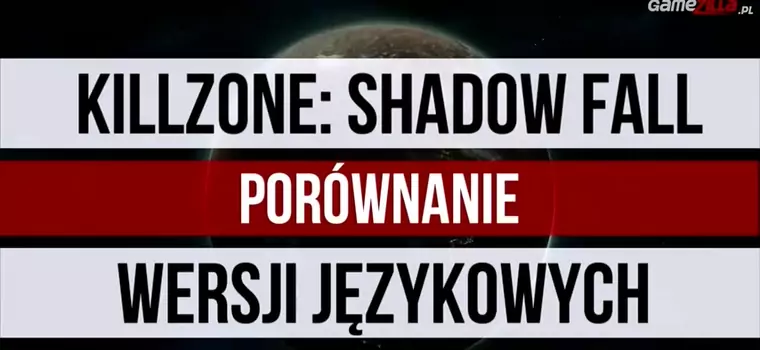 Polska wersja językowa Killzone: Shadow Fall 3/3