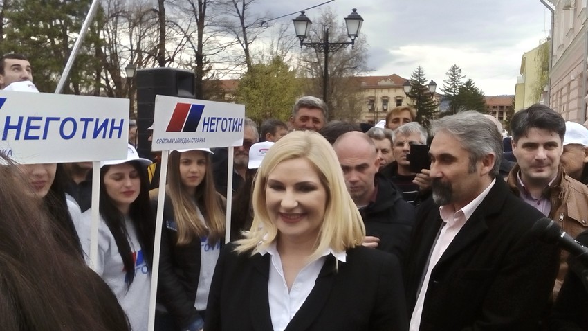 Zoran Mihajlović u Negotinu