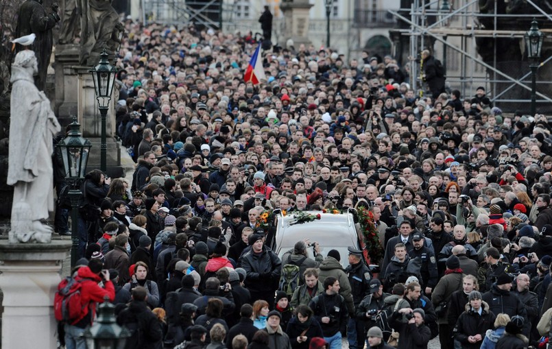 Czechy żegnają Havla