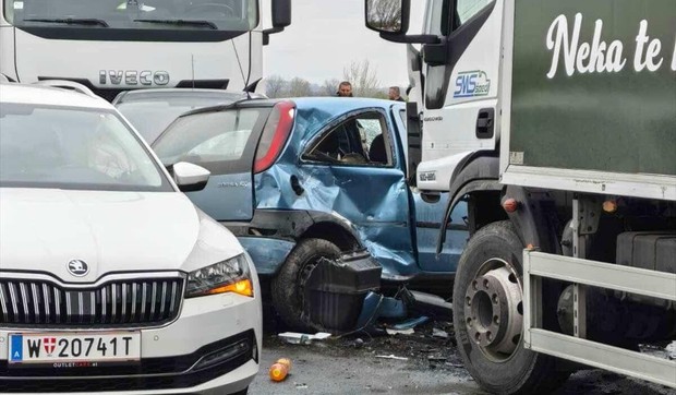 Saobraćajna nesreća na mostu Kovin-Smederevo