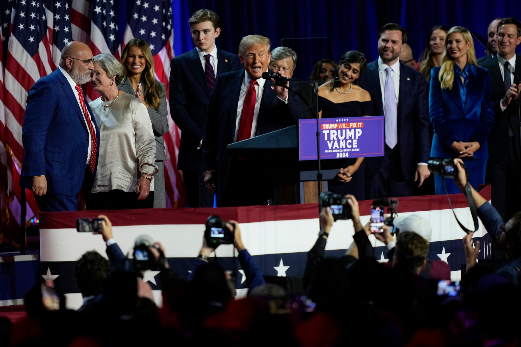 Donald Trump vyhral 6. novembra 2024 už druhé prezidentské voľby.