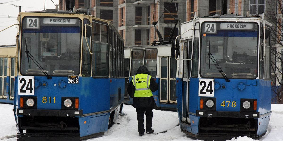 Tramwaje na pętli