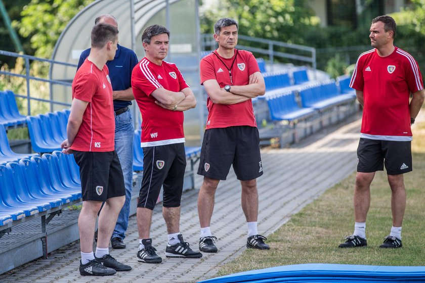 Pilka nozna. Ekstraklasa. Piast Gliwice. Trening. 12.06.2019