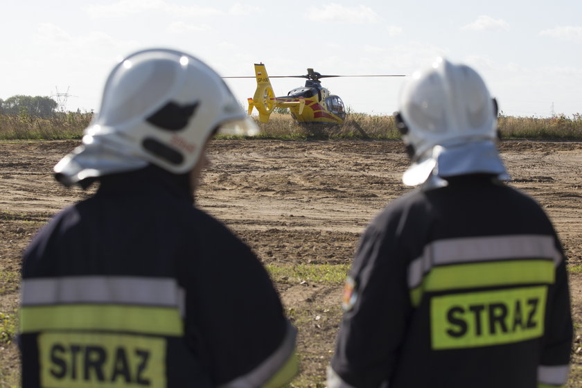 Akcja ratowników z Złotnikach