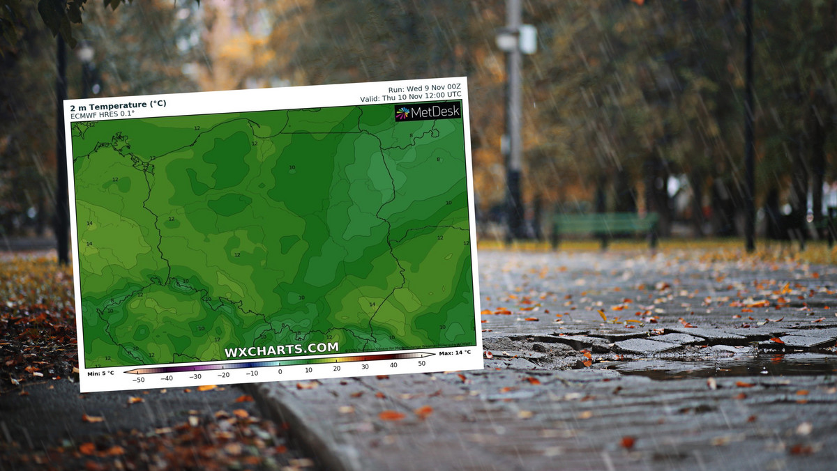 Pogoda na jutro, 10 listopada. Filomena zmieni pogodę w Polsce