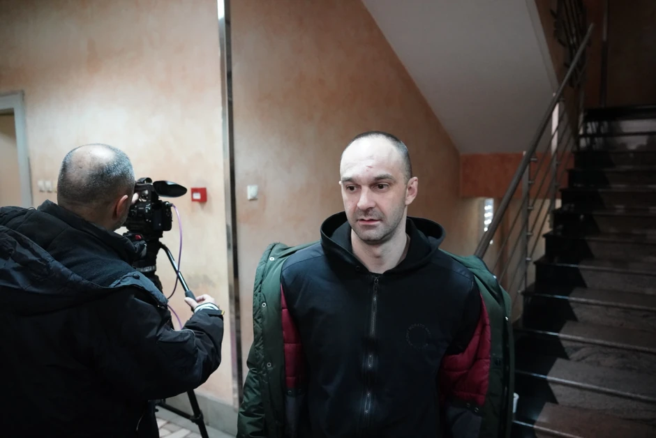 Boris Karapandžić na jednom od suđenja