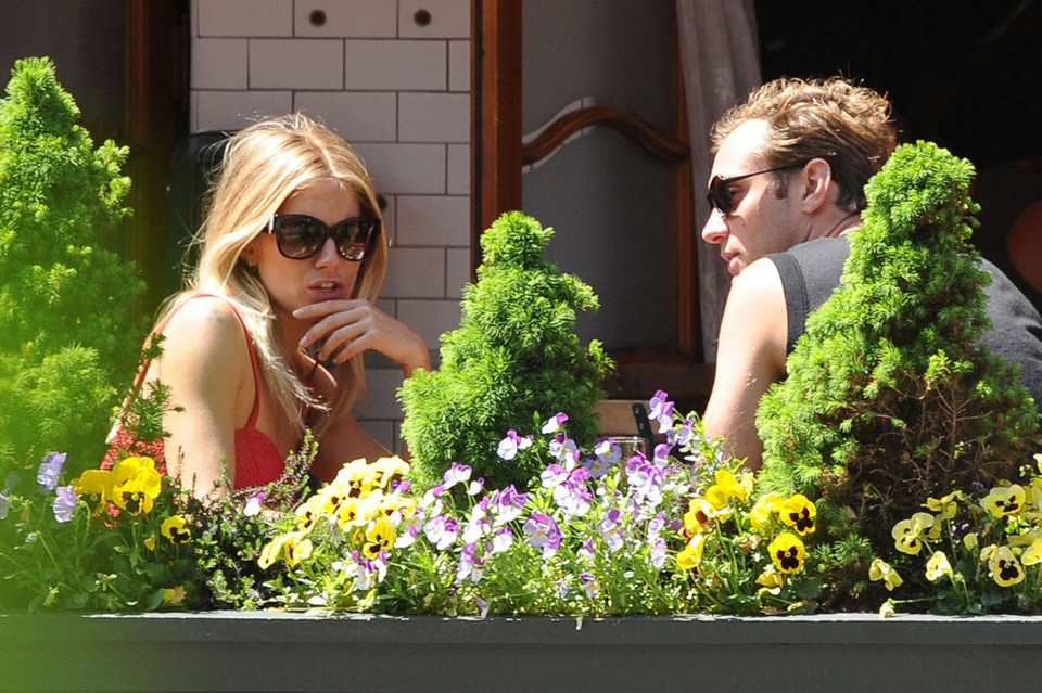 Sienna Miller i Jude Law w Nowym Jorku