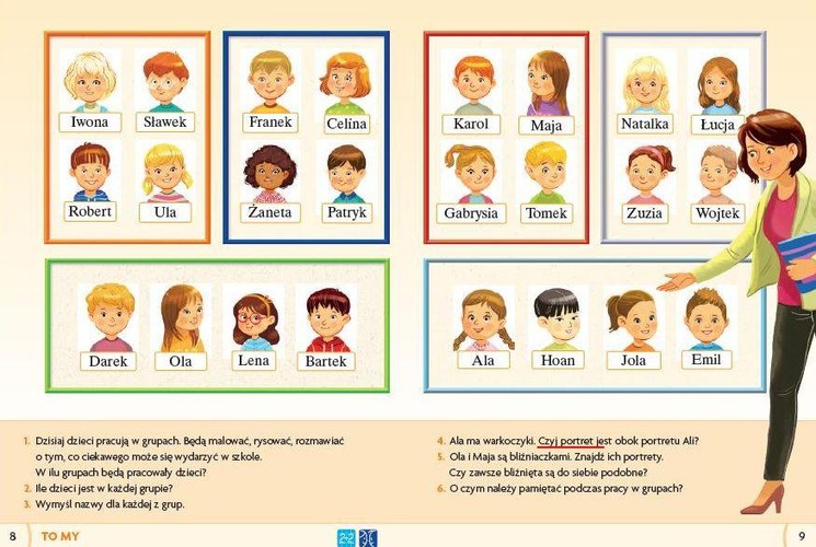 'Nasz elementarz', podręcznik dla klasy pierwszej przygotowany przez MEN